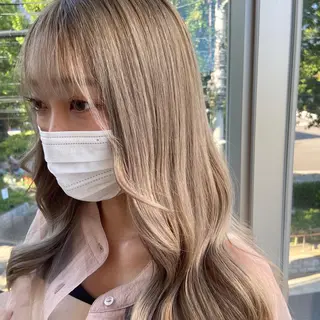 ロング カラー 鈴木/ニュアンス パーマ/メンズのヘアスタイル