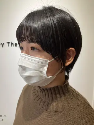 ショート ショート/脱白髪染め ☆宇﨑悠実のヘアスタイル