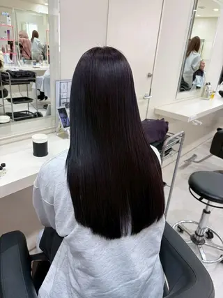 カラー 韓国風美髪🇰🇷 透明感🫧上野のヘアスタイル