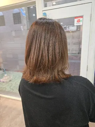 ミディアム 暖色🍎透明感カラー 🩵小林かりんのヘアスタイル