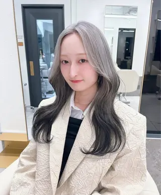 ロング 尾前 了守のヘアスタイル