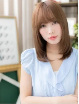 ミディアム 中野 雄介のヘアスタイル
