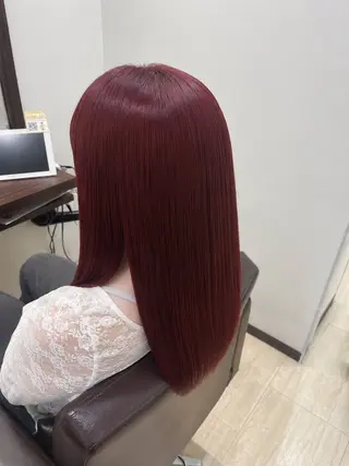 ロング なかのももか/レイヤ ー/髪質改善カラーのヘアスタイル
