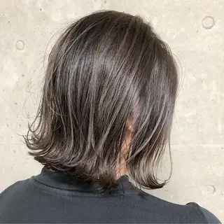 ミディアム カラー ノンダメージ髪質改善 カラー💎/KURAのヘアスタイル