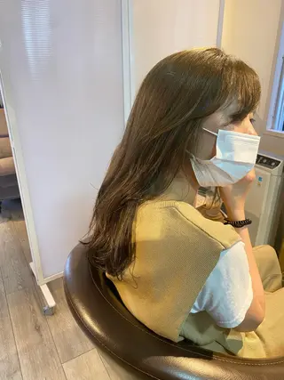 ロング カラー ヘアアレンジ maco / 難波美容室のヘアスタイル