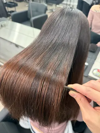 ロング 髪質改善・縮毛矯正 Taijuのヘアスタイル