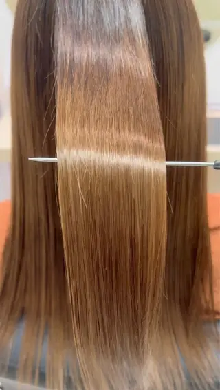 セミロング 🌷MIREA🌷 LUANA 難波店のヘアスタイル