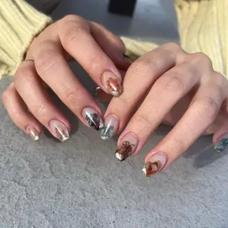 ネイル 🤎Two ERI🤎のネイルデザイン