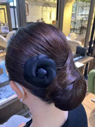 ヘアアレンジ モードケイズ塚口 河野髪質改善ioLuのヘアスタイル