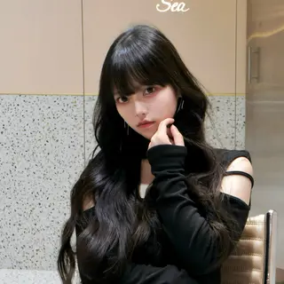 ロング 新宿/美髪矯正/ 透明感カラー/たくのヘアスタイル