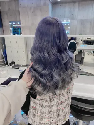 セミロング カラー ヘアアレンジ 似合わせヘア💎 Ÿutóのヘアスタイル