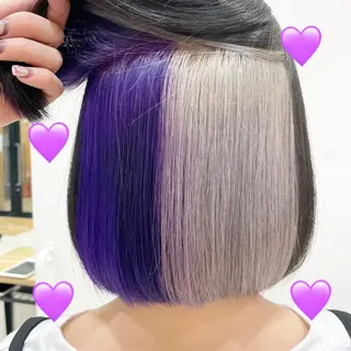 ミディアム カラー 新宿駅近♡個室 ♡関口三都季🌜のヘアスタイル