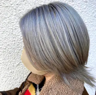 ショート カラー 髪質改善・縮毛・ 艶髪カラー　Maruのヘアスタイル