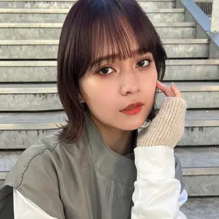 ショート カラー 大久保 佳那のヘアスタイル