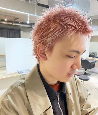 ショート カラー 坂本 裕介/パーマのヘアスタイル