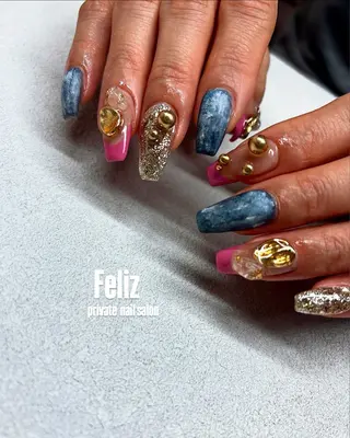ネイル Feliz 楽しいネイルサロンのネイルデザイン