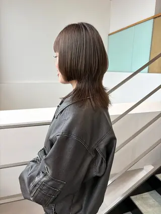 ミディアム カラー mao | 柔らか艶カラー🫧のヘアスタイル