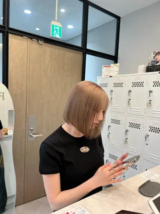 ショート 宇田川 結菜のヘアスタイル