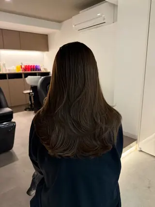 ロング カラー 🎀透明感× 赤み消し🎀正源のヘアスタイル
