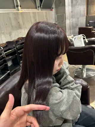 ミディアム ✨韓国艶髪✨ケア ブリーチ🫧アキラのヘアスタイル