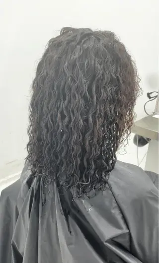 ミディアム パーマ 【柏メンズパーマ職人 】店長　KAZUMAのヘアスタイル