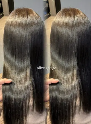 ロング Yuuka/ w colorのヘアスタイル