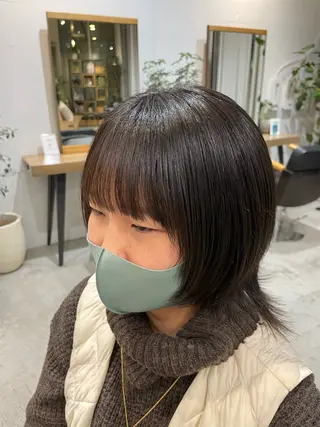 ショート カラー ヘアアレンジ 一箭 恵梧/ロングヘアのヘアスタイル