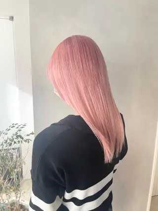 セミロング カラー 🦋レイヤーカット ミドリカワ🦋のヘアスタイル
