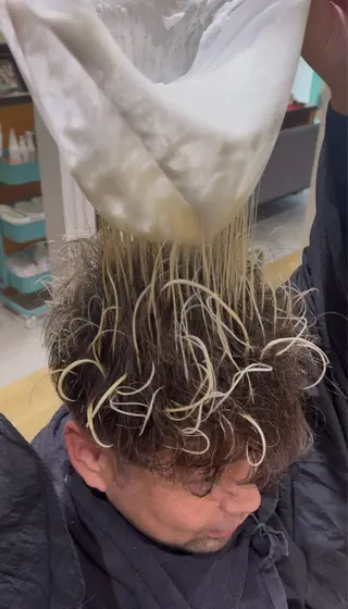 カラー FIGARO×REVE所属・福井 珠乃のヘアスタイル