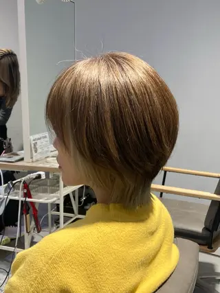 ショート 🫧ゆうき🪽 髪質改善/ハイライトのヘアスタイル