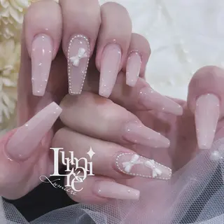 ネイル Lumière｜ ロング｜ワンホンのネイルデザイン