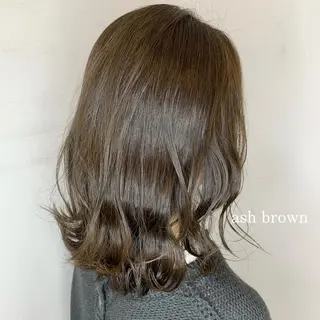 ミディアム カラー カラー特化美容師 💎EIKI💎のヘアスタイル