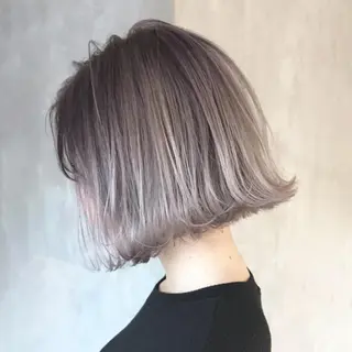 ショート カラー パーマ ヘアアレンジ ITbyALBUM 中野店のヘアスタイル