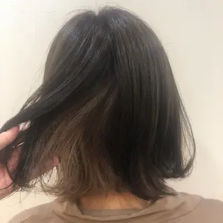 ミディアム カラー リリー /Men's/パーマのヘアスタイル