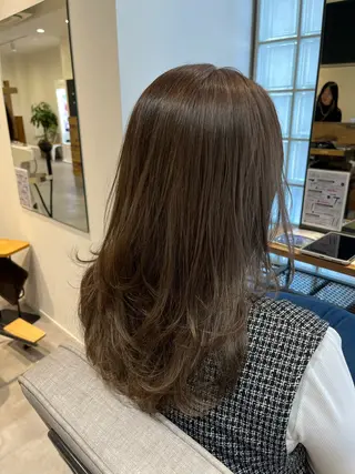 ミディアム ☾伊左治祐未☾ カットセンター北のヘアスタイル