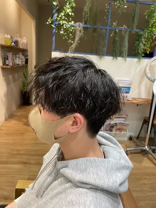 ショート メンズ 亀田 実花のヘアスタイル