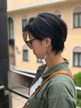 ショート メンズ キッズ BRAIDS💎愛子 大人ハイライト💎のヘアスタイル