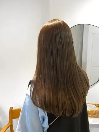 ロング カラー 池田 未瑠のヘアスタイル