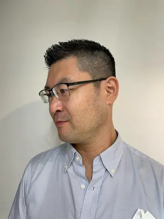 ショート ヘアアレンジ メンズ Kamiya's TOKYO 安孫子のヘアスタイル