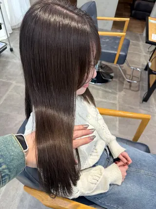 ロング カラー newi梅田🫧韓国 ヘア🫧sakiのヘアスタイル