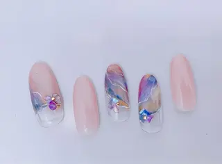 ネイル MiKi Nai池袋 長さだし得意のネイルデザイン