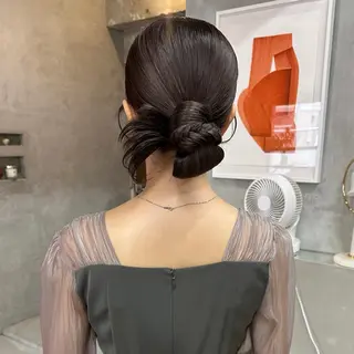 ロング ヘアアレンジ 暖色カラー/レイヤー 🌙 オノユリカのヘアスタイル