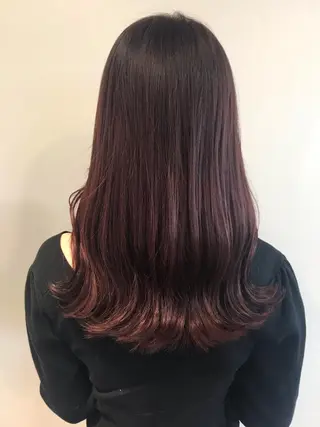ロング カラー 烏丸韓国ヘア🇰🇷 ayaka🎀のヘアスタイル