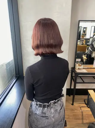 ミディアム カラー otoha✳︎ くすみ艶カラーのヘアスタイル