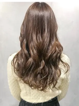 ロング カラー 江畑 匠 新宿三丁目 徒歩30秒⭐️のヘアスタイル