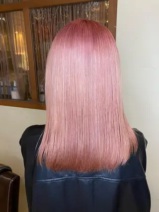 ミディアム カラー パーマ ヘアアレンジ メンズ キッズ ネイル マツエク・マツパ 🌈髪質改善・美髪矯 正・平野瀬乃🌈のヘアスタイル