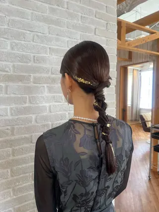 ロング ヘアアレンジ Topstylist YUKIのヘアスタイル