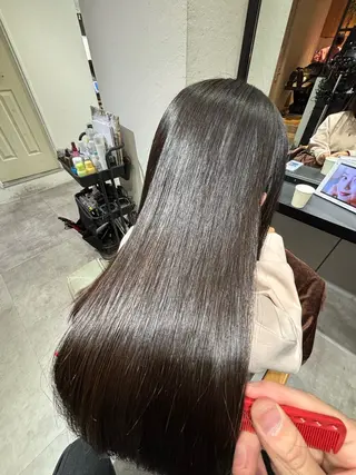 ロング ✨似合わせボブ✨ 縮毛矯正のヘアスタイル