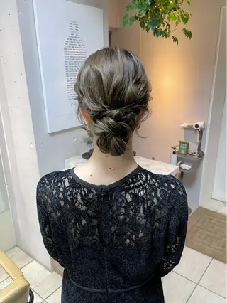 ロング ヘアアレンジ ヘアセット ✴︎Mai✴︎銀座のヘアスタイル