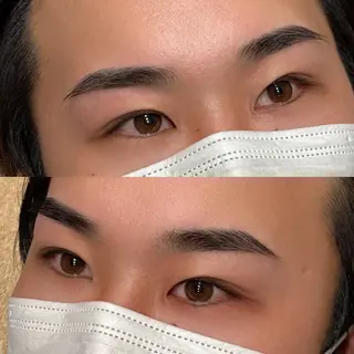 メンズ アイブロウ fors 南草津 midoriのマツエク・マツパデザイン